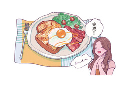 デザイナーにとって朝食は活力の源！ お店で食べたフレンチトーストを再現した結果【わたしのおでかけ準備 #５】