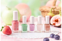 「もぎたてフルーツ」がテーマのパラドゥ春色ネイル、セブンに期間限定で登場