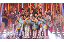 WEST.＆関西ジュニア、コラボパフォーマンス 藤井流星は“似ている”後輩とキメ顔披露しスタジオ驚き「兄弟じゃん」【Star Song Special】