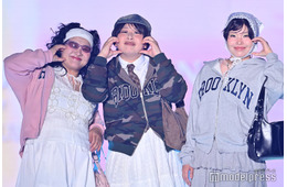 森三中・大島＆ガンバレルーヤ“MyM”「TGC」初登場 落語の演目から着想得た恋愛ソング披露【TGC2026 S/S】