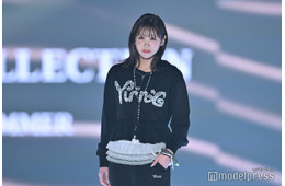 FRUITS ZIPPER櫻井優衣、スポーティーセットアップで印象ガラリ「何でも似合う」「ドキッとした」と反響続々【TGC2026 S/S】