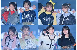 CUTIE STREET、“デニム×メンカラ”野球観戦コーデでランウェイ 西武ライオンズスペシャルユニフォームお披露目も【TGC2026 S/S】