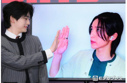 Snow Man目黒蓮、主演作舞台挨拶にリモート参加 高橋文哉とやりとりも「おっきいですよ。今日も」