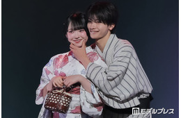 「今日好き」かなりのカップル、かなとがりのんにバックハグ 浴衣姿をお互いべた褒め【青春祭2026】