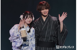 「今日好き」はるねねカップル、浴衣姿で小指繋ぎ「かっこいいです」【青春祭2026】