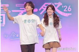 「今日好き」りんはなカップル、おんぶで登場 笑顔はじけるステージ【青春祭2026】