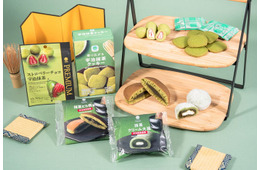 ファミマ、春に向けた宇治抹茶菓子4品が登場 “売上No.1”ストロベリーチョコやクリーム大福など4品