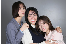 篠田麻里子、子育ての近況は？「少し大変な時期」水崎綾女・矢吹奈子と“ここだけの秘密”トーク【「サレタ側の復讐」インタビュー後編】