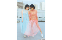 夏芽すず＆池田レイラ「ヤンマガ」グラビアで美スタイル際立つ “ペアでは3作目”デジタル写真集リリース