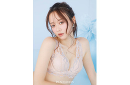 森香澄、夏ランジェリー着こなす「ピーチ・ジョン」新ミューズに決定