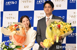 “りくりゅう”三浦璃来選手＆木原龍一選手、引退会見に出席 登壇後すぐ涙の木原選手に三浦選手「泣かないで」