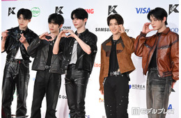 ZEROBASEONE、5人体制で初の「KCON」 ヘッドライナーとして意気込み「本当にいっぱい準備をしました」【KCON JAPAN 2026／レッドカーペット】