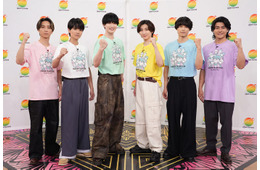 SixTONES「24時間テレビ49」チャリティーパートナーに決定「Golden SixTONES」でサプライズ発表【コメント】