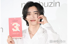 なにわ男子・道枝駿佑「毛穴まで見られてる」ライブ前の美容事情告白 巨大ジェンガでまさかの“反則”「書かないで」