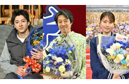 日曜劇場「ＧＩＦＴ」堤真一・山田裕貴・有村架純・本田響矢、約5ヶ月の撮影がクランクアップ「エース役の裕貴くんのリードがあったからこそ、無事に乗り越えることができたのだと思っています」