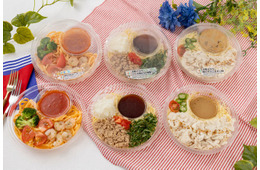 セブンの冷製パスタ刷新「海老トマト」「豚しゃぶ」「ツナと大根おろし」“夏のごちそう”3種