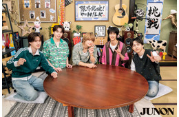 M!LK、多忙な仕事現場に密着2本立て「JUNON」登場 佐野勇斗は「かわいい感情を勉強中」近況明かす