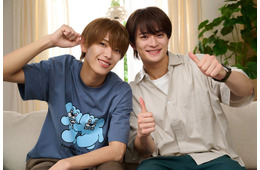 ACEes深田竜生＆浮所飛貴、クランクインから息ぴったり「鼻筋がすごくきれいなことに気づきました」と意外な発見も【夏色の雲が恋と嵐をまきおこす】