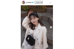 サッカー日本代表 上田綺世選手の妻「いつかの父の日」0歳長女との2ショット公開「同じ顔すぎる」「目くりくり」と反響