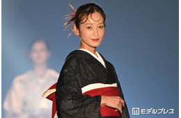 西山茉希、10年ぶり「TGC」登場 地元・新潟で上品な着物の着こなし「死ぬほど緊張しました」【TGC新潟2026】
