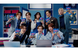 Snow Man、会社員に変身 佐久間大介＆宮舘涼太は女性役・目黒蓮もナレーションで出演