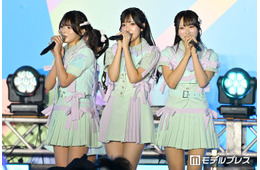 ≒JOY、夏曲連発で魅了 新曲初披露・ラストの「ニアジョイ音頭」にファン沸く【TIF2026】