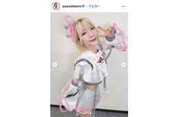 でか美ちゃん「久しぶりの黒髪」ストレートロングヘア姿公開「新鮮で可愛い」「印象がガラッと変わる」と反響