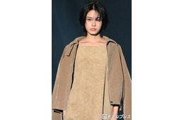 安斉星来、全身ブラウンコーデでオーラ全開「スタイル良すぎ」「おしゃれ」と反響【TGC松山2026】