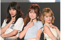 「今日好き」向井怜衣＆米澤りあ・さくら、笑顔で腕組み 爽やかな肌見せコーデ披露【TGC松山2026】