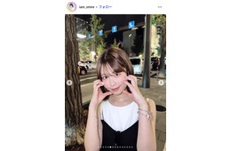 「今日好き」表すみれ、へそピのぞくミニ丈トップスコーデ披露に反響「美少女降臨」「スタイル抜群」