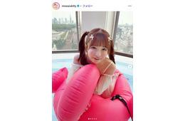 大食い女王・もえのあずき「夏フェス最高」美脚際立つミニスカ姿披露「なんでそんなにスタイルいいの？」「いつ見ても可愛い」の声