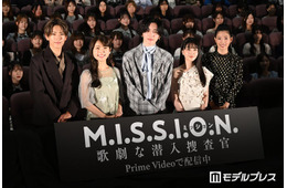 なにわ男子・道枝駿佑、共演者の“極秘ミッション”気づかず「全然わからなかった」ACEes深田竜生からは「みっちーくん」呼び【M.I.S.S.I.O.N. 歌劇な潜入捜査官】