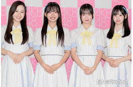 AKB48、22期研究生4人お披露目 元メンバー・長谷川百々花が再加入 最年少は2012年生まれ13歳【プロフィール】