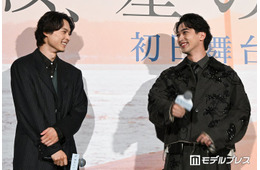 横浜流星、SixTONES松村北斗と撮影ぶり再会に愛溢れる「会いたかった」“相棒”へのリスペクト語る【汝、星のごとく】