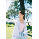 日向坂46富田鈴花、ブルーの水着姿で大人な表情 YouTube生配信特典ポスター解禁
