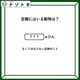 クイズです！「空欄に入る動物は？」あの言葉には動物が隠れています！【難易度LV２.・甘口】