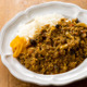 ハンバーグを揉んでカレーにしたら美味しいに決まってる！「つぶしハンバーグの キーマカレー」