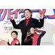 中村獅童＆陽喜・夏幹親子「スパイダーマン」イベント登場で糸放つパフォーマンス披露 息子2人と初登場に「非常に感慨深いです」