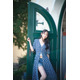 日向坂46金村美玖、水玉ドレスから“おへそチラリ”笑顔ショット 2nd写真集先行カット第5弾