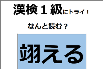 「翊える」の読み方、わかりますか？部首の羽に着目して、イメージをふくらませてみてね【漢字クイズ】 画像