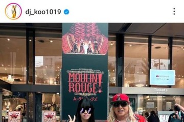 「娘が加賀ヲタで」DJ KOO、親子で元モー娘。加賀楓出演ミュージカルを観劇「最高のステージでした！！」 画像