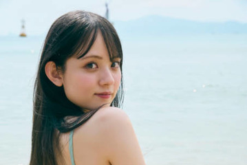 元ラストアイドル水野舞菜、美背中チラリの水着SHOTにドキッ！等身大の素顔に胸キュン 画像