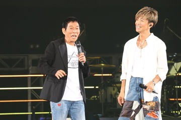 木村拓哉「さんタク」歌唱曲発表 明石家さんまがライブにサプライズ登場 画像