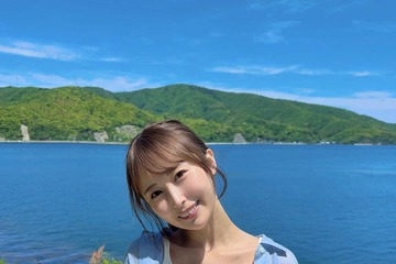 元NMB48島田玲奈、結婚発表 お相手との手繋ぎ2ショット公開 画像