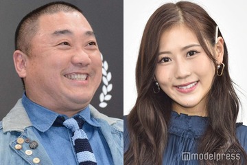 極楽とんぼ山本圭壱、妻・西野未姫＆娘の2ショット公開 表情に注目集まる「似てる」「可愛い」 画像