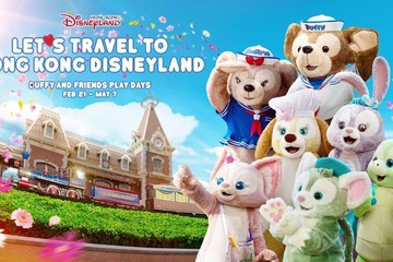 【香港ディズニー】春イベント「ダッフィー＆フレンズ プレイ・デイズ」開催！ダッフィー＆フレンズがパークめぐるワクワクな旅 画像