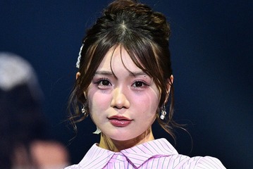 CUTIE STREET古澤里紗、ビッグリボンがお似合い 爽やかピンクシャツ着こなす【オキコレ2025】 画像