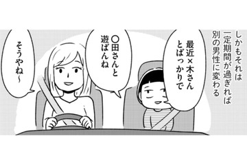 既婚子持ちの母はモテモテ？ 母はいつからか特定の男性と2人で会うようになり…【家族、辞めてもいいですか？ ＃６】 画像