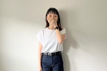 大人の白Ｔ×デニムスタイル。【GU】と【ユニクロ】のコレで洗練コーデが完成【40代の毎日コーデ】 画像