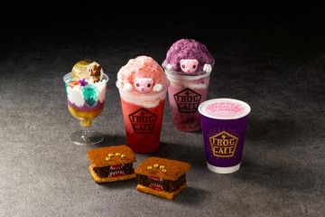 スタジオツアー東京に夏限定メニュー、ピグミーパフのかき氷ドリンクや「怪物的な怪物の本」ブラウニー 画像